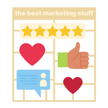 A set of marketing stuff PNG, SVG