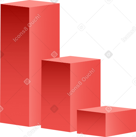 red bars PNG, SVG