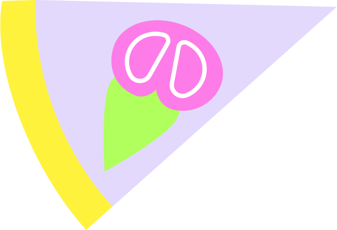 slice of pizza Illustration in PNG, SVG