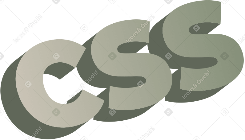 lettering testo css PNG, SVG