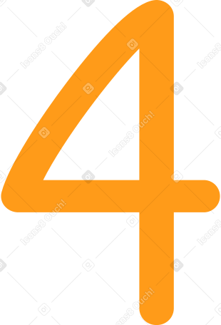 yellow four PNG, SVG