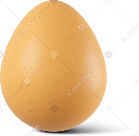 3D egg PNG, SVG