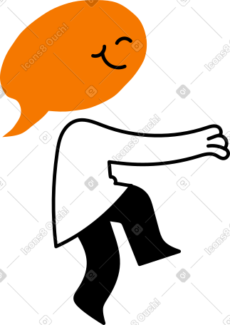 女性角色跳跃 PNG, SVG