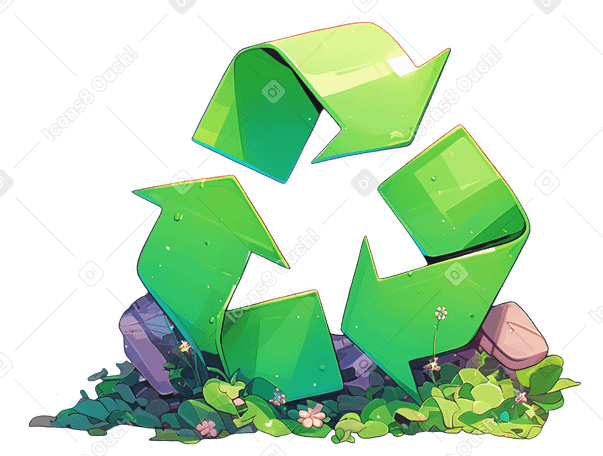 Sinal de reciclagem PNG, SVG