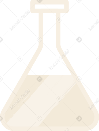 triangular flask for science PNG, SVG