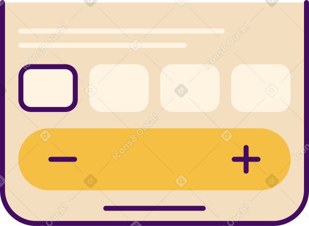 part of a cell phone screen PNG, SVG
