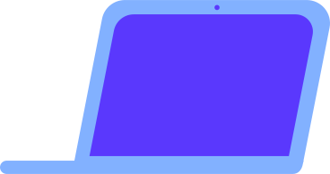 blue open laptop PNG, SVG