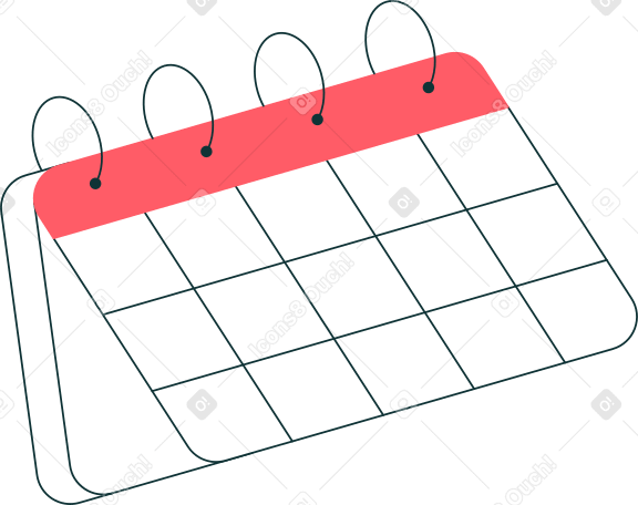 big calendar PNG, SVG