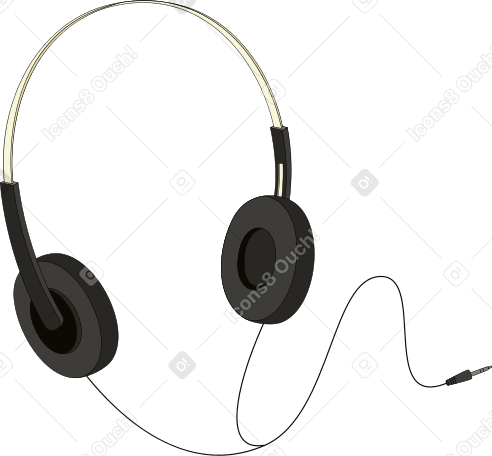 头戴式耳机 PNG, SVG