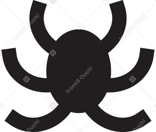 паук в PNG, SVG