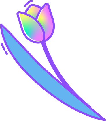 Тюльпан в PNG, SVG
