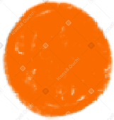 orange circle PNG, SVG