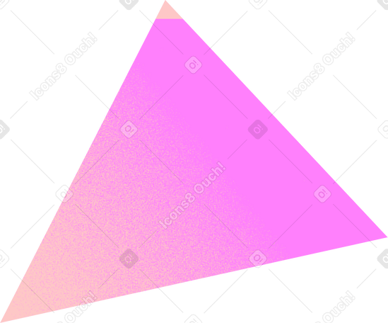 Triângulo rosa PNG, SVG