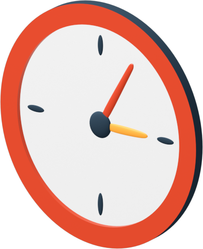 Clock のクリップアートイラスト イメージ Pngとsvg
