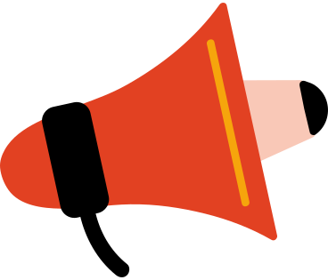 red loudspeaker PNG, SVG