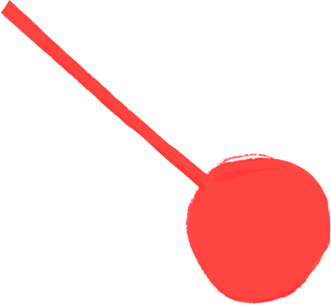 Bubble red PNG, SVG