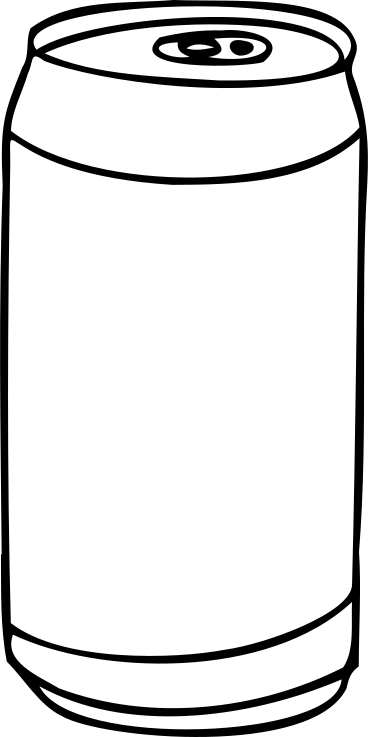 Líneas de latas de refresco PNG, SVG