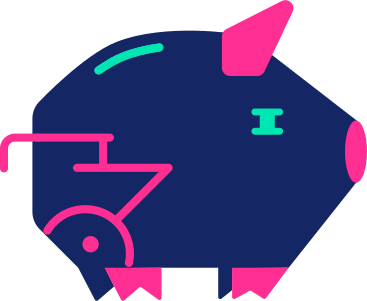 Piggy bank PNG, SVG
