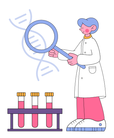 Scientist doing experiments in the laboratory PNG, SVG