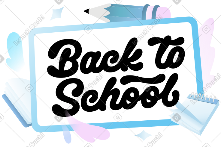 Back to school Vector Illustrations