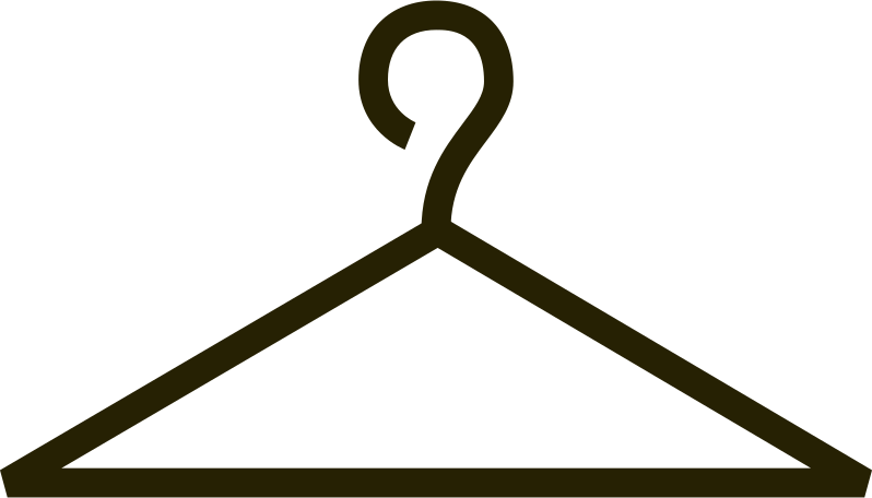 hanger Illustration in PNG, SVG