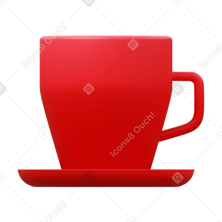 3D coffee PNG、SVG