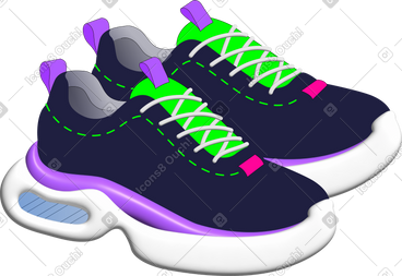 Zapatillas deportivas PNG, SVG